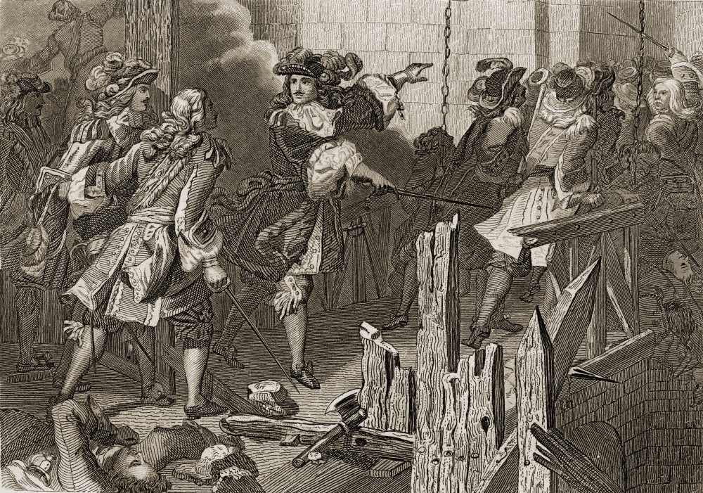 Felipe V Conquists Luzara 1701 Poster Print - 18 x 12