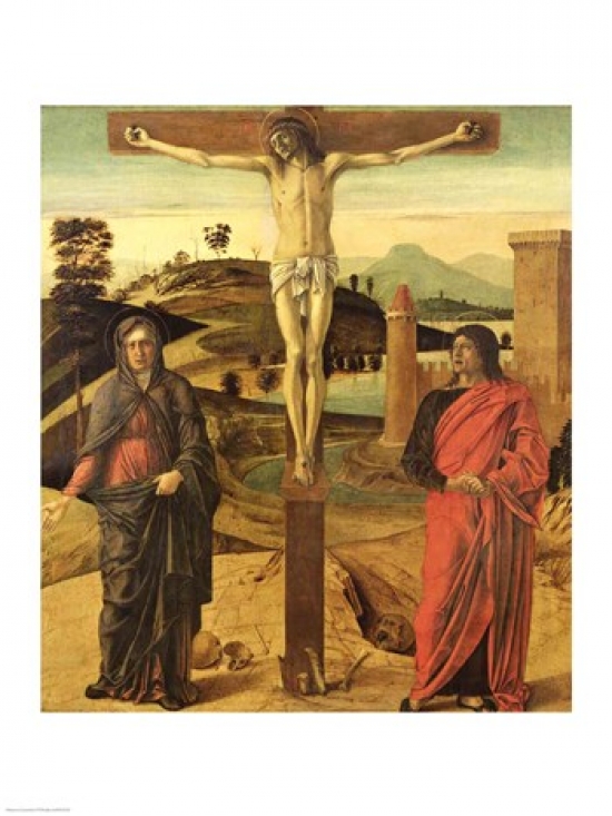 Picture of Posterazzi BALXIR223251 Calvary Poster Print by Giovanni Bellini - 18 x 24 in.