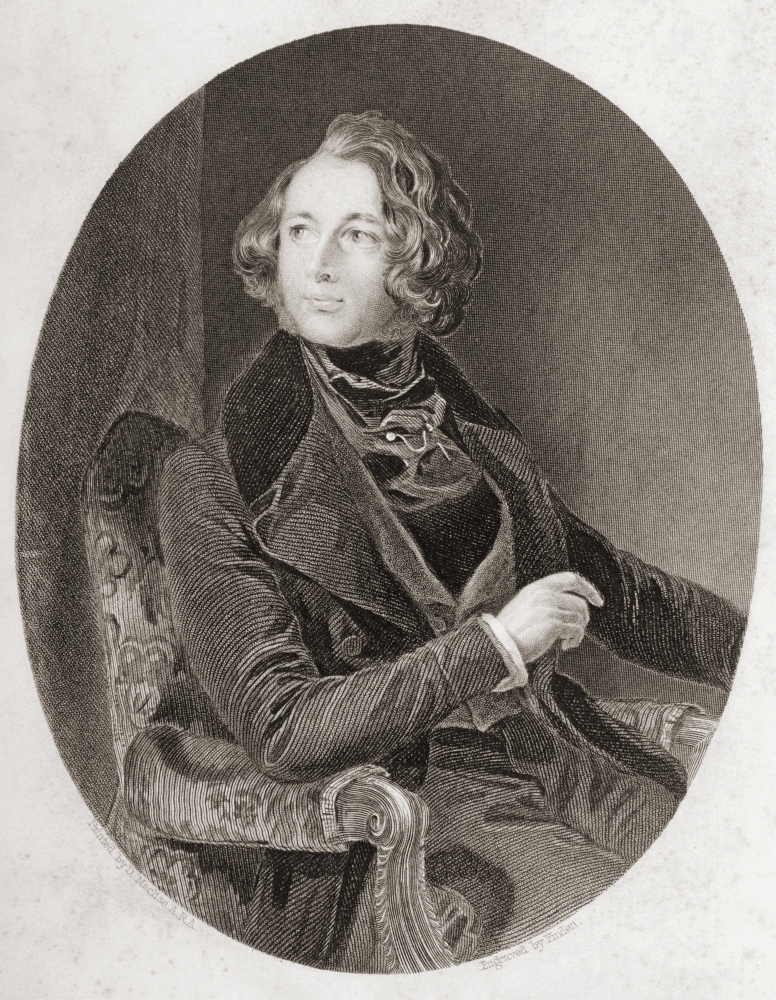 Charles John Huffam Dickens 1812-1870 British Author Engraved by Emden Poster Print - Large - 26 x 32