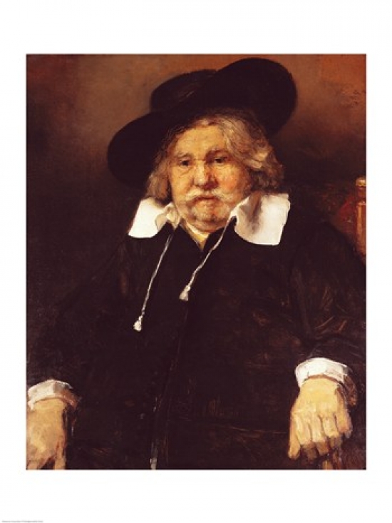 Portrait of An Old Man 1667 Poster Print by Rembrandt Van Rijn - 18 x 24 in.
