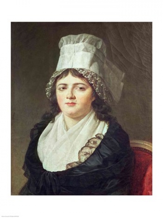 Picture of Posterazzi BALXIR246439 Antoinette Gabrielle Charpentier Poster Print by Jacques-Louis David - 18 x 24 in.