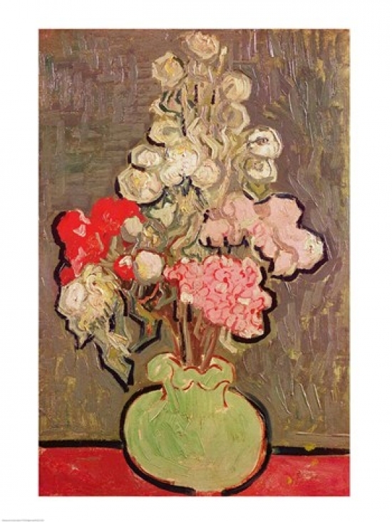 Picture of Posterazzi BALXIR253130LARGE Bouquet of Flowers 1890 Poster Print by Vincent Van Gogh - 24 x 36 in. - Large