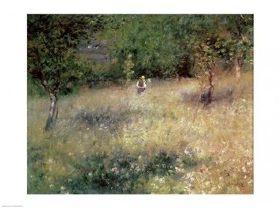 Spring at Chatou Poster Print by Pierre-Auguste Renoir - 36 x 24 in. - Large
