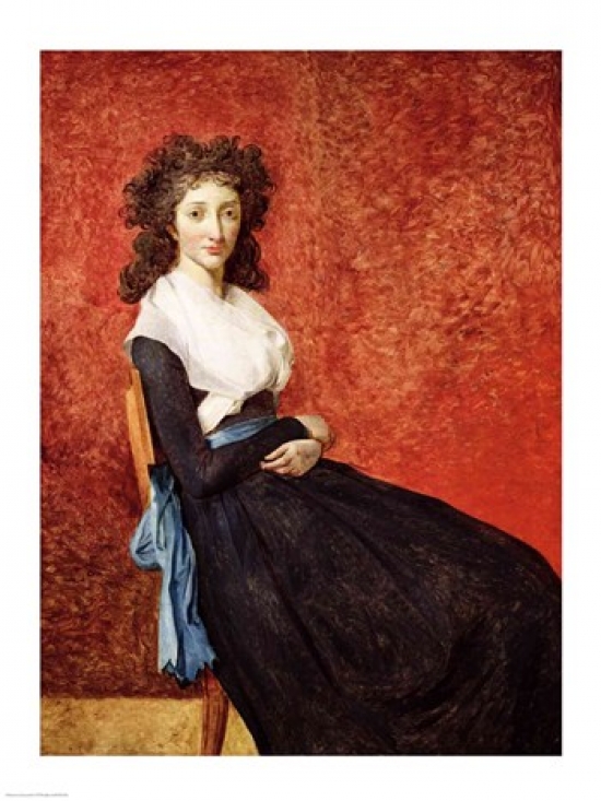 Picture of Posterazzi BALXIR24948 Portrait of Madame Charles-Louis Trudaine Poster Print by Jacques-Louis David - 18 x 24 in.