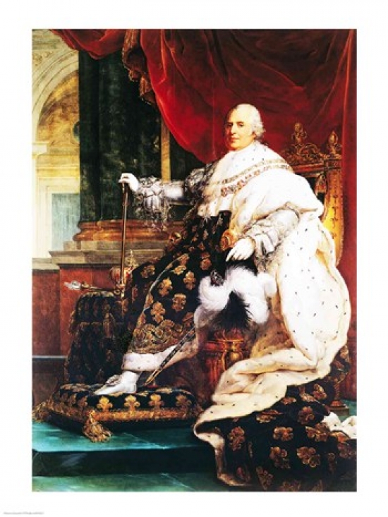 Picture of Posterazzi BALXIR33227 Louis Xviii Poster Print by Francois Gerard - 18 x 24 in.