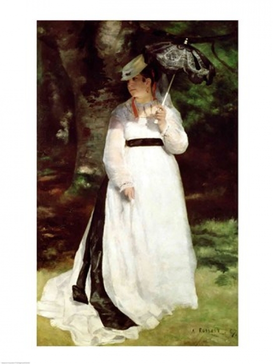 Picture of Posterazzi BALXIR30330LARGE Portrait of Lise 1867 Poster Print by Pierre-Auguste Renoir - 24 x 36 in. - Large