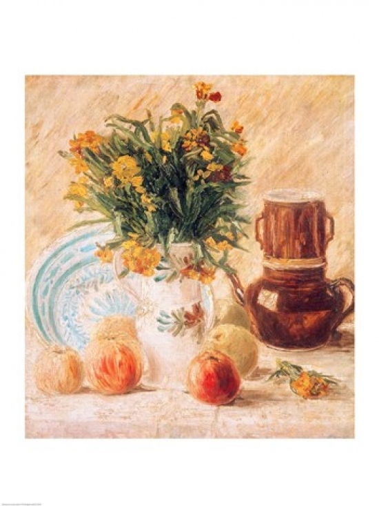 Picture of Posterazzi BALXIR78200LARGE Still Life 1887 Poster Print by Vincent Van Gogh - 24 x 36 in. - Large