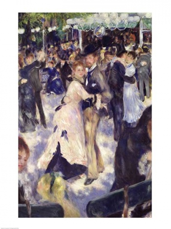 Picture of Posterazzi BALXIR27901LARGE Le Moulin De La Galette Poster Print by Pierre-Auguste Renoir - 24 x 36 in. - Large