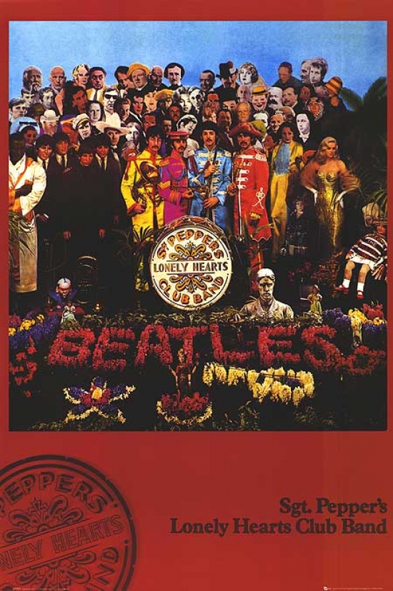 AQU24544 The Beatles Sgt. Peppers Lonely Hearts Club Band Poster Print - 24 x 36 in -  Posterazzi