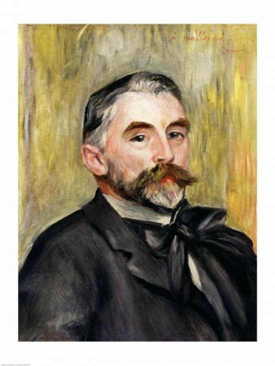 Picture of Posterazzi BALXIR39279 Portrait of Stephane Mallarme Poster Print by Pierre-Auguste Renoir - 18 x 24 in.
