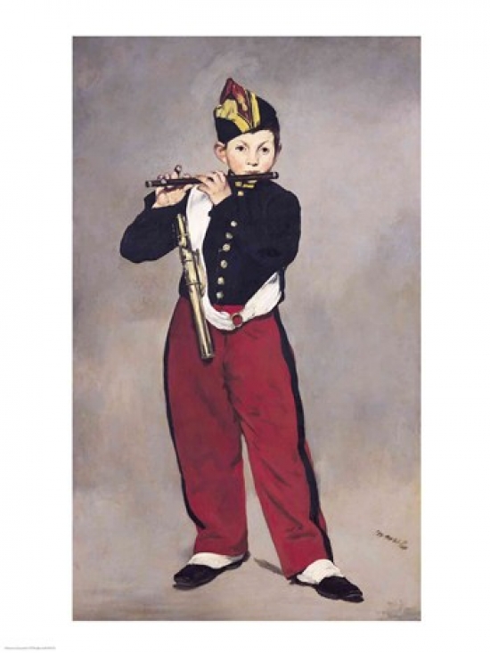 Picture of Posterazzi BALXIR36755 The Fifer 1866 Poster Print by Edouard Manet - 18 x 24 in.