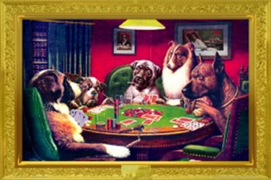 Kelly Poker Poster Print - 36 x 24 in.
