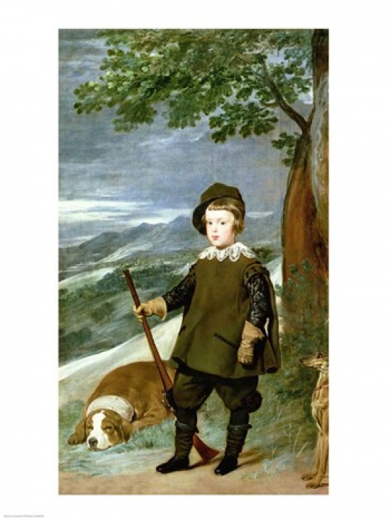 Picture of Posterazzi BALXIR61081 Prince Balthasar Carlos Poster Print by Diego Velazquez - 18 x 24 in.