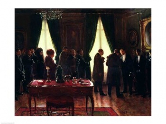 The Widower 1910 Poster Print by Jean Beraud - 36 x 24 in. - Large