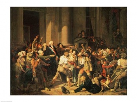 BALXOU182000LARGE Act of Courage of Monsieur Defontenay Mayor of Rouen Poster Print by Louis-Leopold Boilly - 36 x 24 in. - Large -  Posterazzi