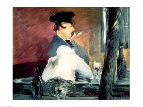 The Bar Poster Print by Edouard Manet - 36 x 24 in. - Large