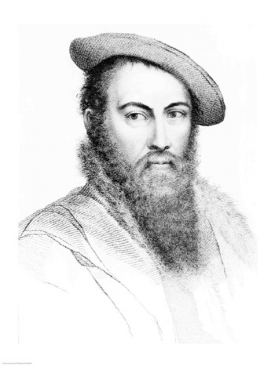 Sir Thomas Wyatt Poster Print by Hans Holbein - 24 x 36 in. - Large