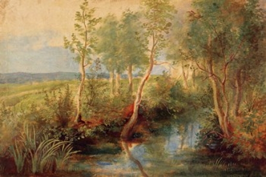 Landscape Poster Print by Peter Paul Rubens - 36 x 24 in. - Large
