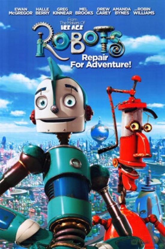 Robots Repair for Adventure Poster Print - 24 x 36 in.