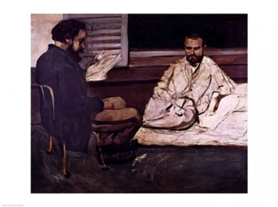 Paul Alexis Poster Print by Paul Cezanne - 36 x 24 in. - Large