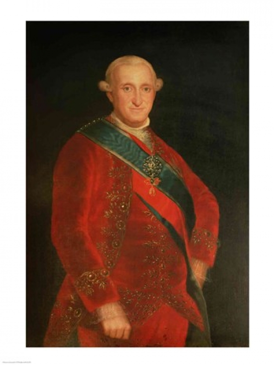 Charles IV Poster Print by Francisco De Goya - 18 x 24 in.