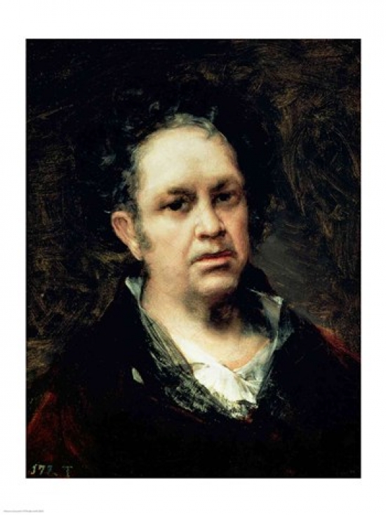 Self Portrait 1815 Poster Print by Francisco De Goya - 18 x 24 in.