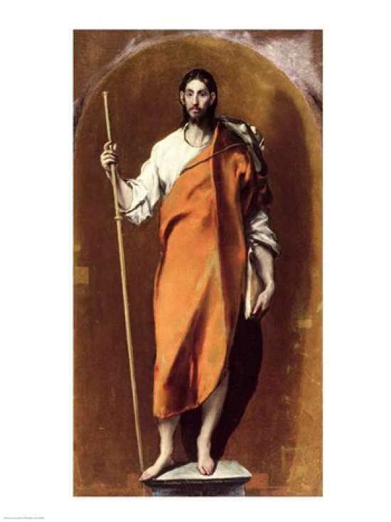 St. James The Greater Poster Print by El Greco - 18 x 24 in.