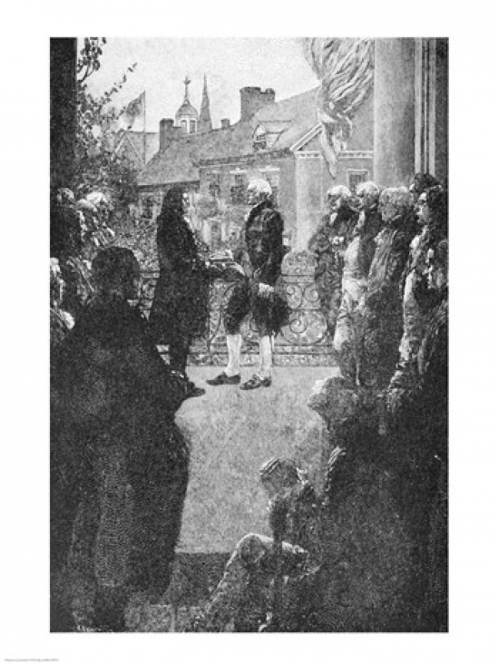 The Inauguration Poster Print by Howard Pyle - 18 x 24 in.