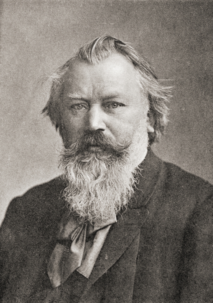 Johannes Brahms 1833 Poster Print - 13 x 18