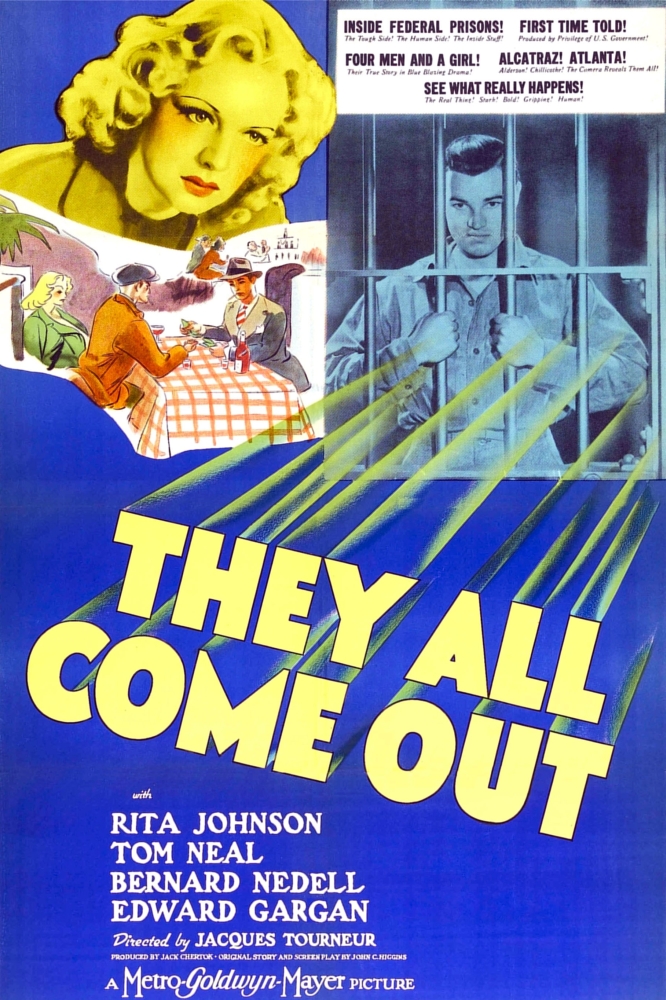 Everett Collection EVCMCDTHALEC012H They All Come Out US Poster Art From Left - Rita Johnson Tom Neal 1939 Movie Poster Masterprint, 11 x 17 -  Posterazzi