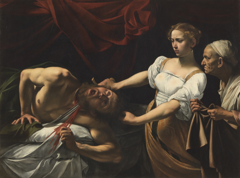 Judith Beheading Holofernes Poster Print - 24 x 18