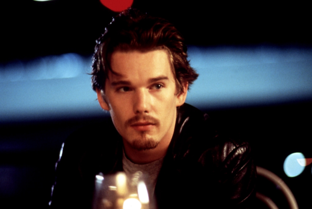 Everett Collection EVCMSDBESUEC001H Before Sunrise Ethan Hawke 1995 Photo Print, 10 x 8 -  Posterazzi