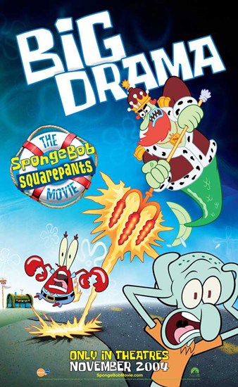 SpongeBob SquarePants Movie Poster - 11 x 17