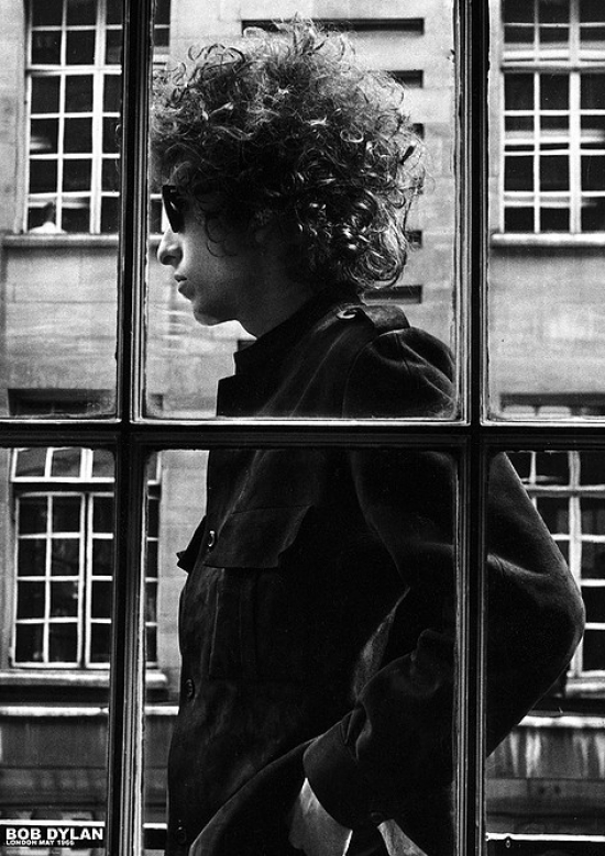 XPS1402 Bob Dylan Window Poster Print, 24 x 36 -  Poster Import