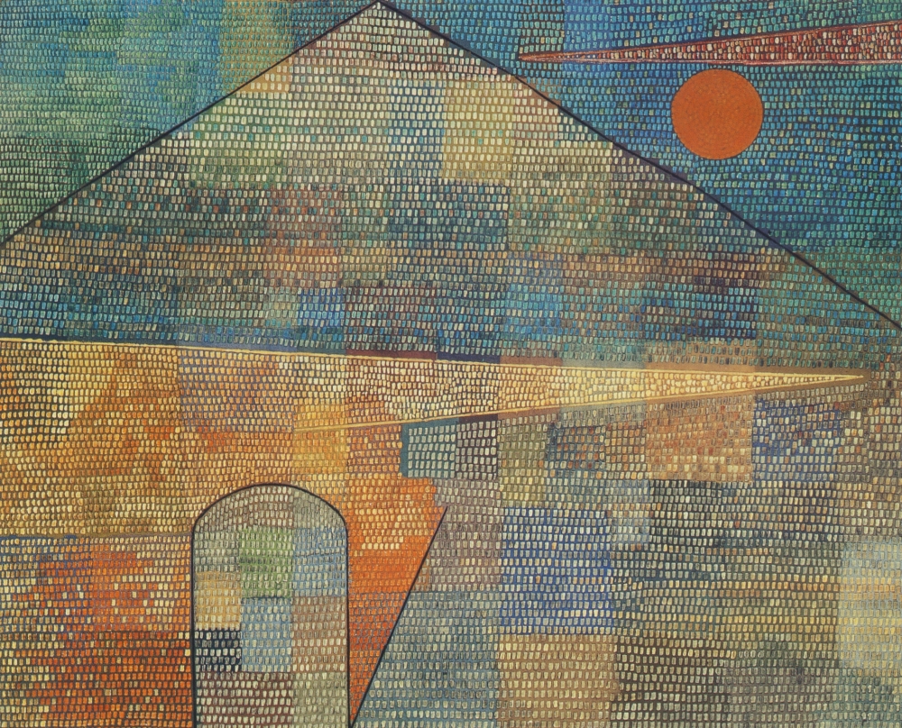 Ad Parnassum 1932 Poster Print by Paul Klee - 24 x 36 - Large