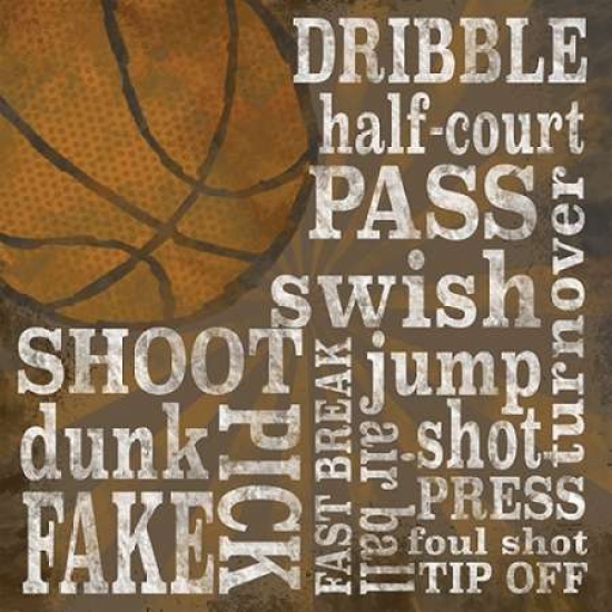 PDXRB8373TRSMALL All Star Sports IV Poster Print by Tara Reed, 12 x 12 - Small