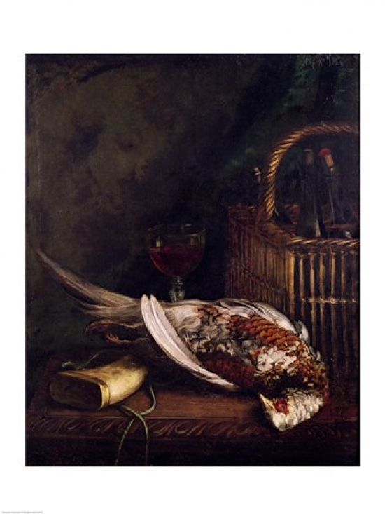 Still Life with A Pheasant C.1861 Poster Print by Claude Monet - 18 x 24 in.