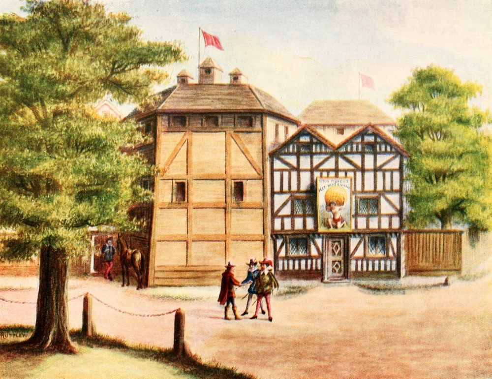 PPHPDA69527 Secrets of Scene Painting & Stage Effects 1900 Old Globe Theatre Poster Print by Unknown, 18 x 24