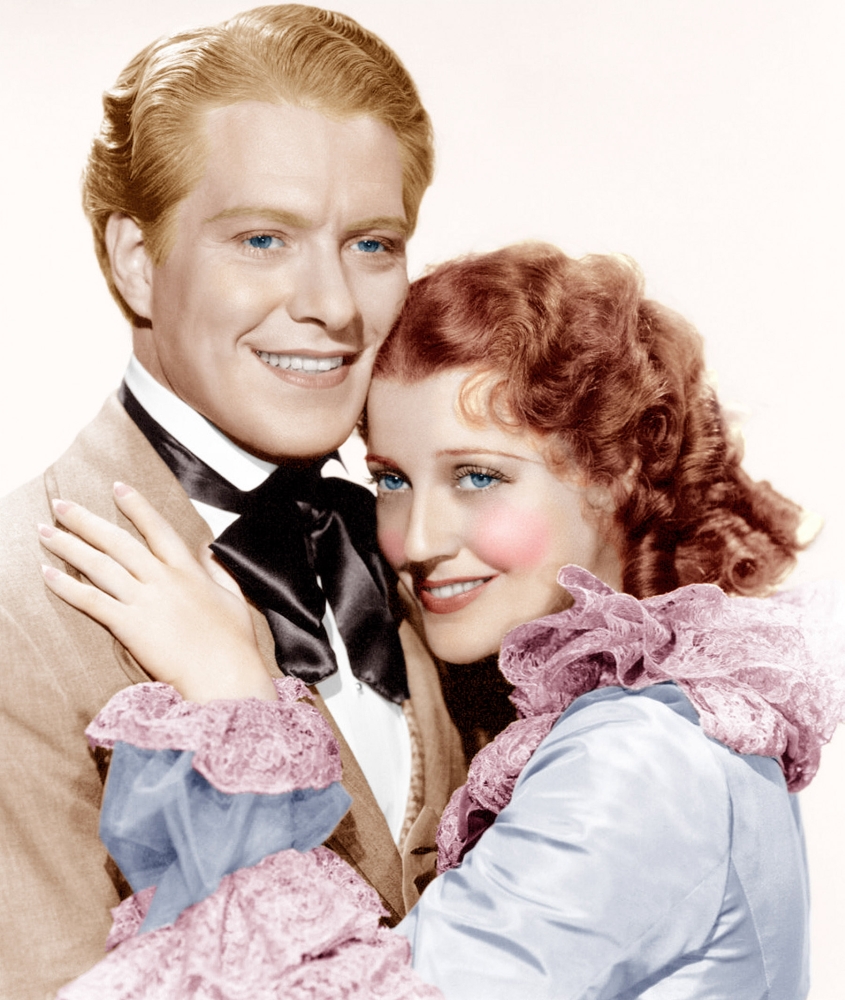 Everett Collection EVCMCDMAYTEC014HLARGE Maytime From Left Nelson Eddy Jeanette Macdonald 1937 Photo Print, 16 x 20 - Large -  Posterazzi