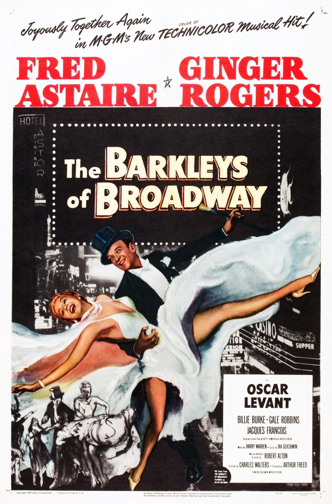 Everett Collection EVCMMDBAOFEC020HLARGE The Barkleys of Broadway Fred Astaire Ginger Rogers 1949 Poster Art Movie Poster Masterprint, 24 x 36 - Large -  Posterazzi