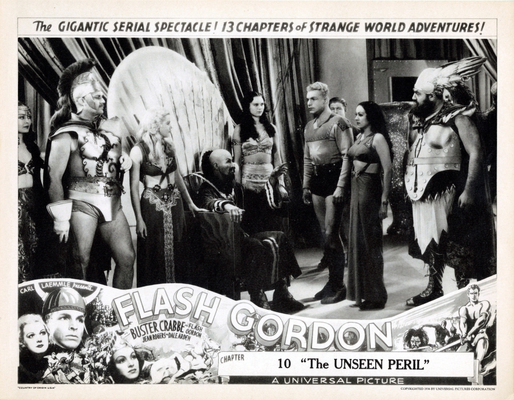 Everett Collection EVCMMDFLGOEC023 Flash Gordon Movie Poster Masterprint, 14 x 11