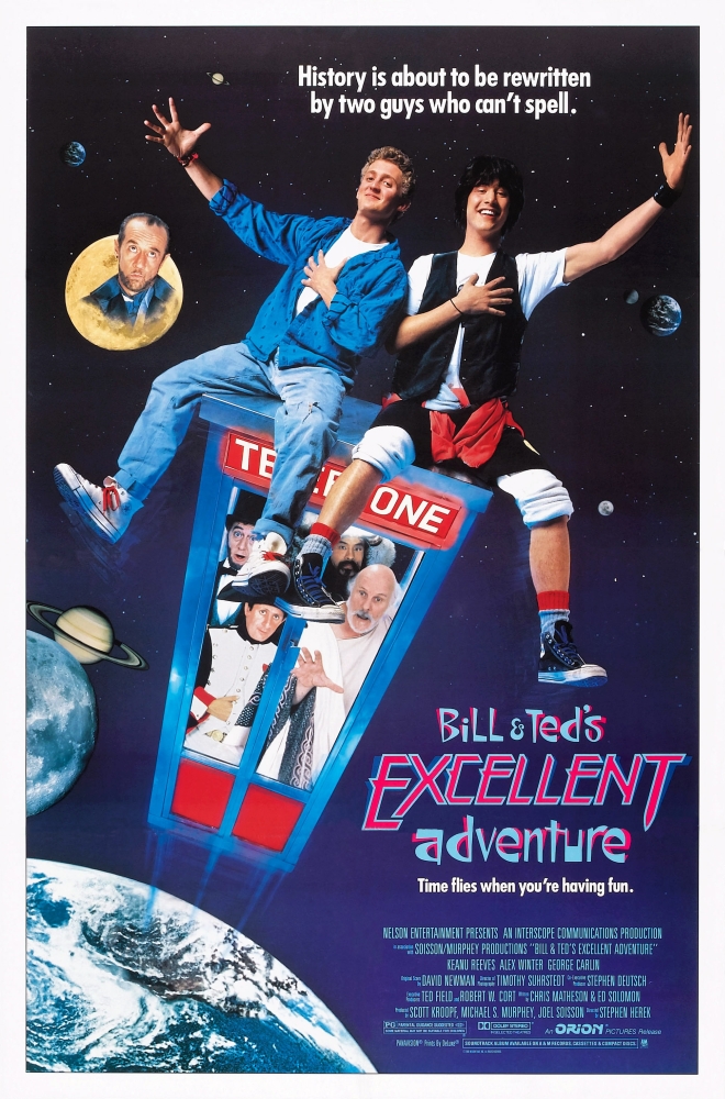 Everett Collection EVCMSDBIANEC031HLARGE Bill & Teds Excellent Adventure Photo Print, 16 x 20 - Large