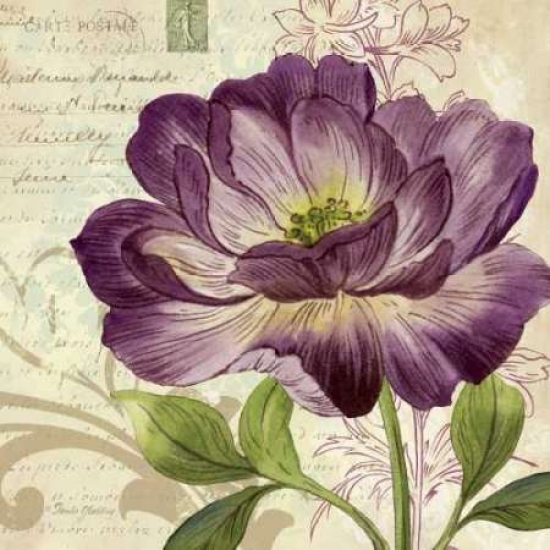 Study in Purple II Poster Print by Pamela Gladding - 12 x 12 - Small