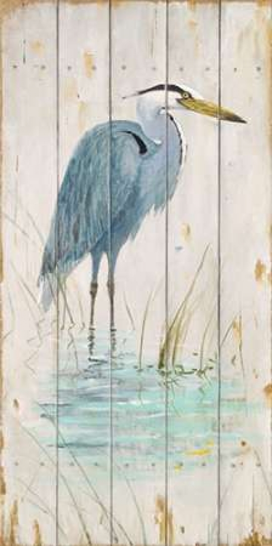 Picture of Art In Motion PDX011FIS1244SMALL Blue Heron Poster Print by Arnie Fisk&#44; 10 x 20 - Small