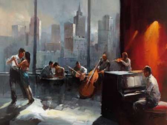 Picture of ArtLine PDXGA0116298SMALL Room with A View I Poster Print by Willem Haenraets&#44; 11 x 14 - Small