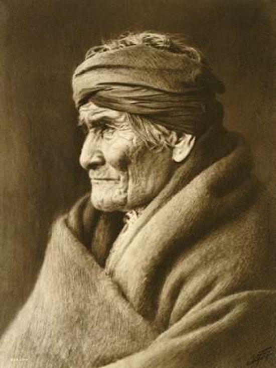 Geronimo Apache Poster Print by Edward S. Curtis - 11 x 14 - Small