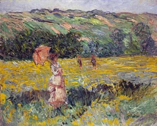 Limetz Meadow Poster Print by Claude Monet, 8 x 10 - Small