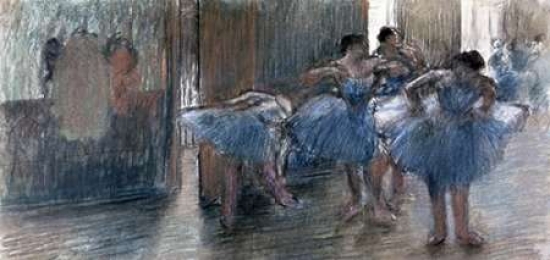 Bentley Global Arts PDX277313SMALL Dancers Poster Print by Edgar Degas, 10 x 20 - Small