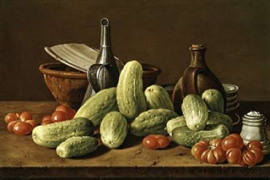 Still Life Poster Print by Luis Egidio Melendez - 10 x 14 - Small