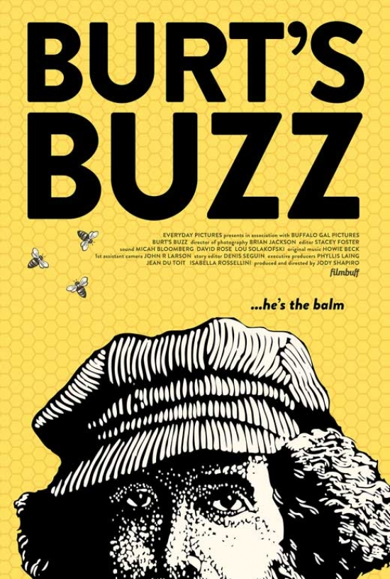 MOVCB92045 Burts Buzz Movie Poster, 11 x 17
